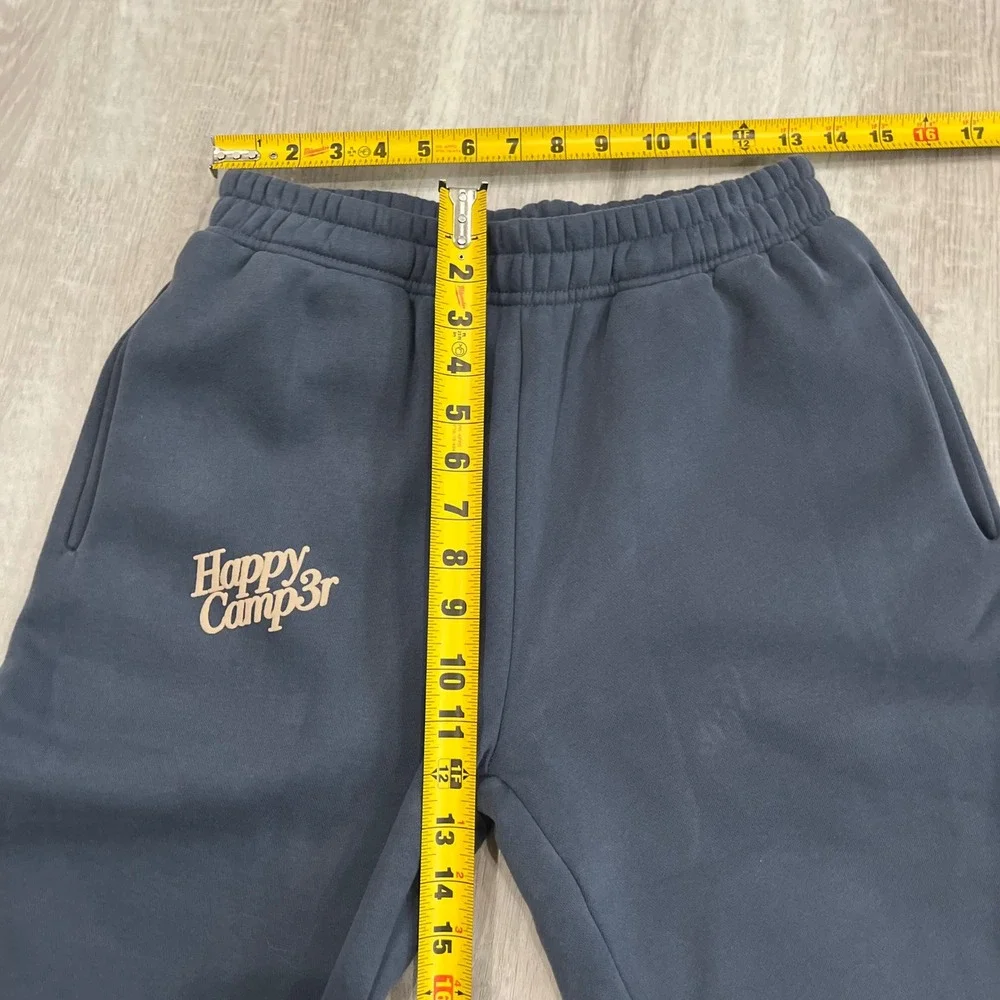 Happy Camp3r Puff Series Sweatpants Midnight Blue Medium NWT Cozy Joggers Heavy